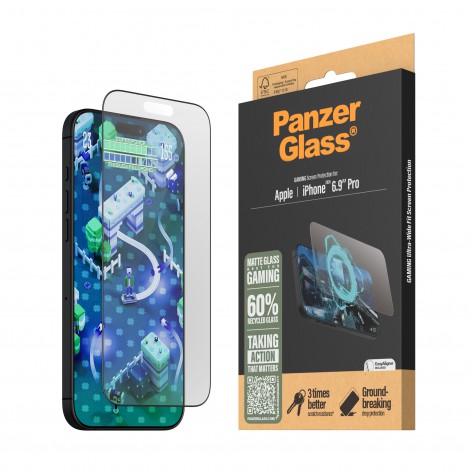 ฟิล์มกันรอย PanzerGlass Premium Screen Protector สำหรับ iPhone 17 / 16 / 15 / Air / Plus / Pro / Pro Max